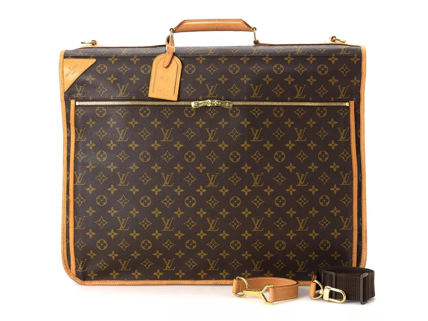 Louis vuitton garment bag best sale serial number