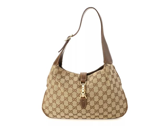 Gucci Jackie 1961 Medium GG Canvas Crossbody Bag