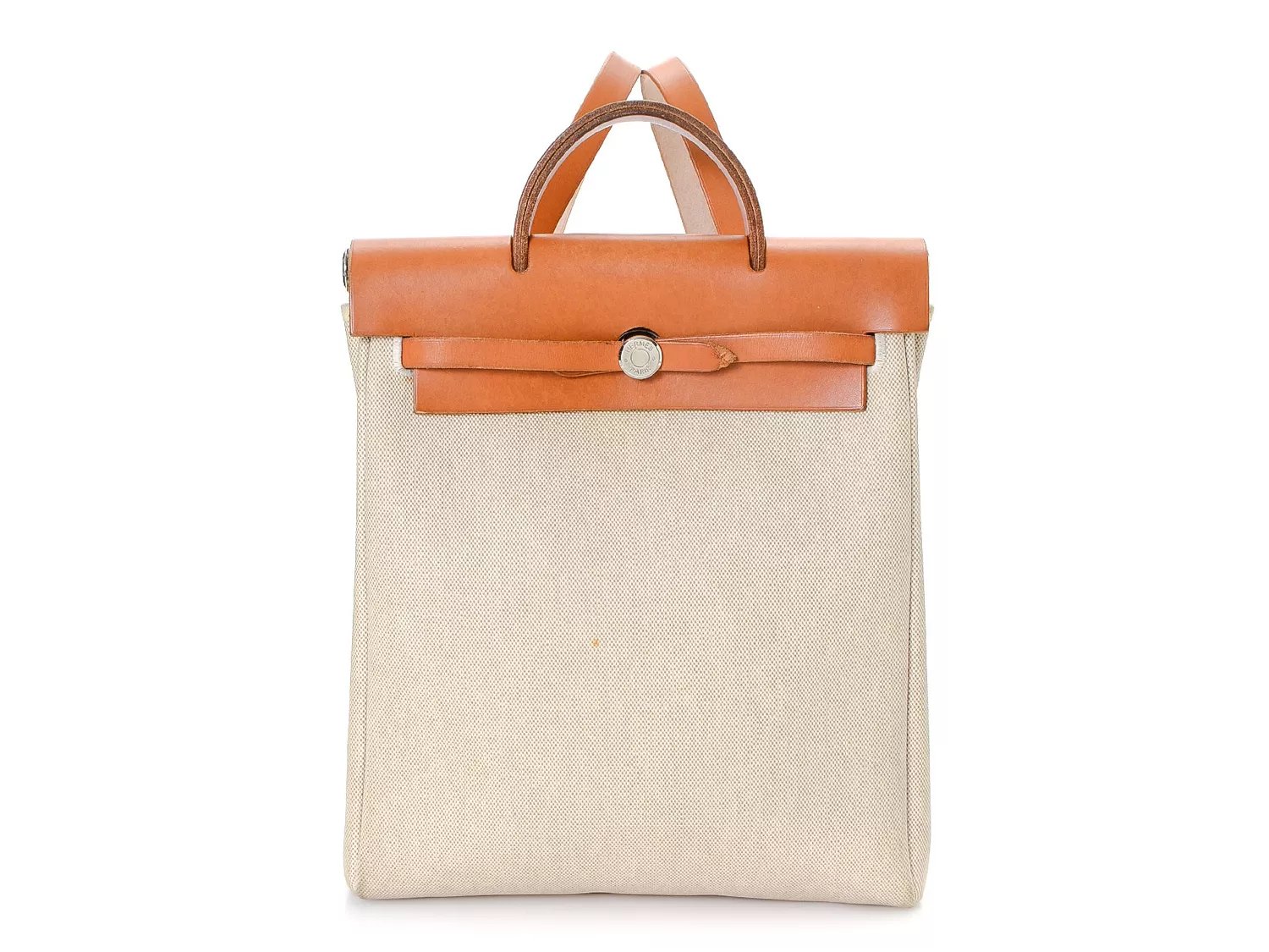 Hermes Vintage Luxury Herbag a Dos Shoulder Bag Free Shipping DSW HERMES Herbag A Dos
