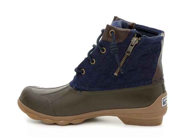 sperry syren metallic canvas duck boot