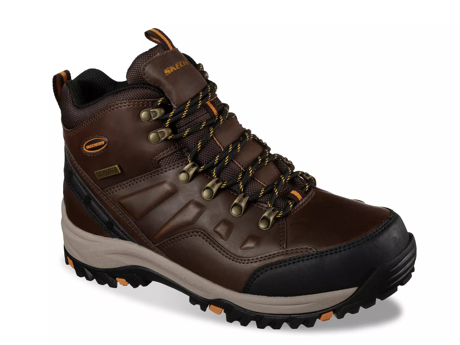 skechers hiking boots with memory foam