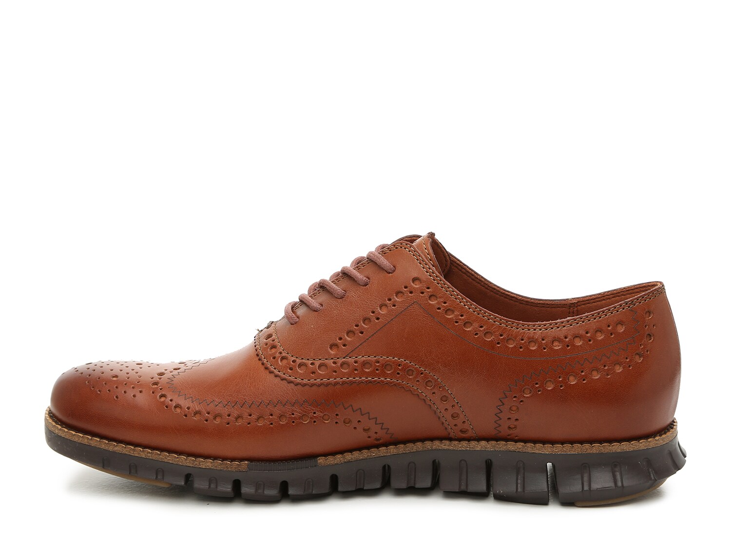zerogrand wingtip oxford british tan
