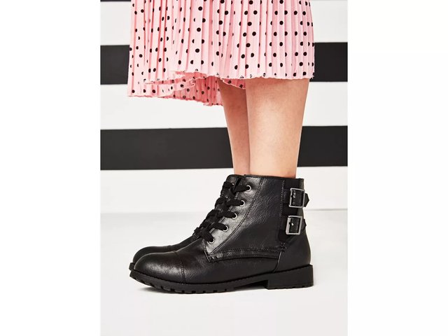 Olive & Edie Courtney Combat Boot - Kids' | DSW