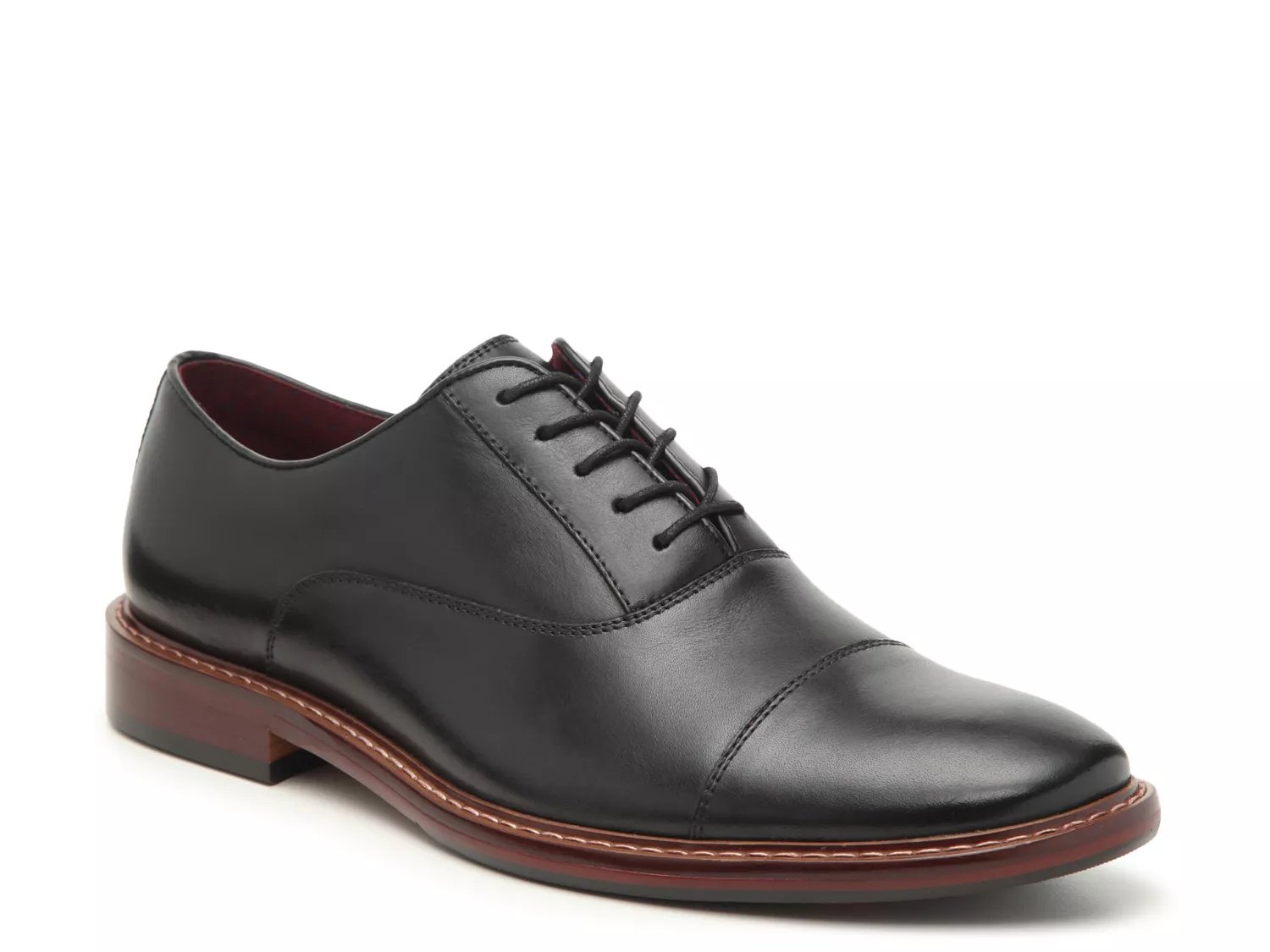 aston grey wingtip shoes