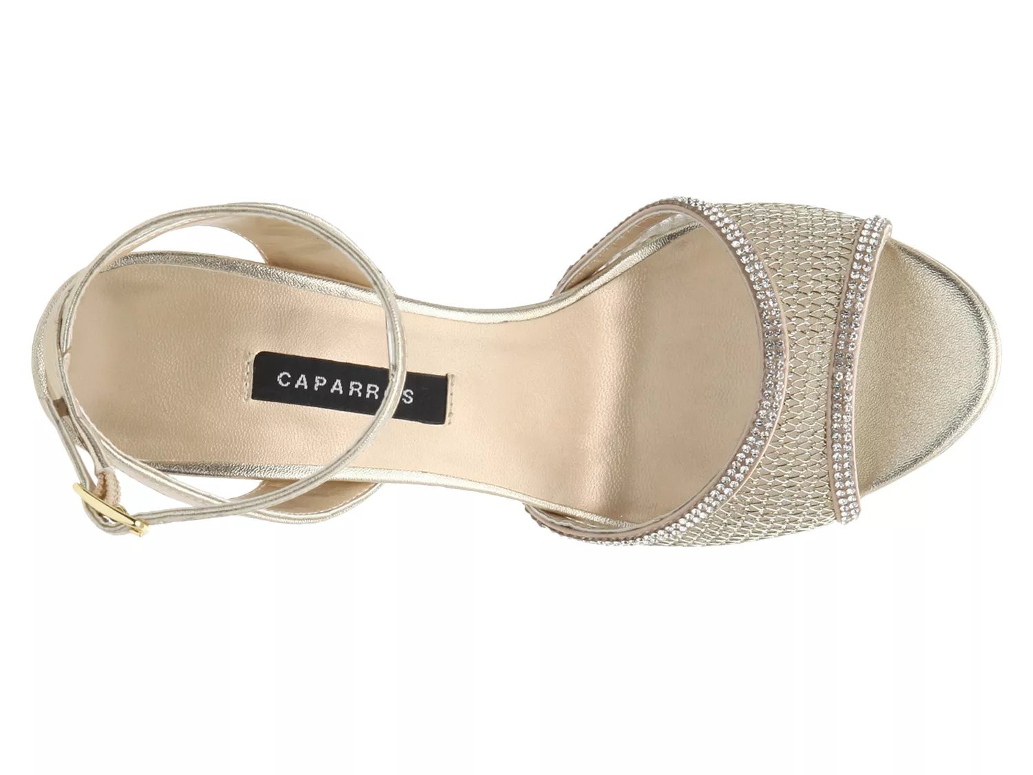 caparros mackenzie platform sandal