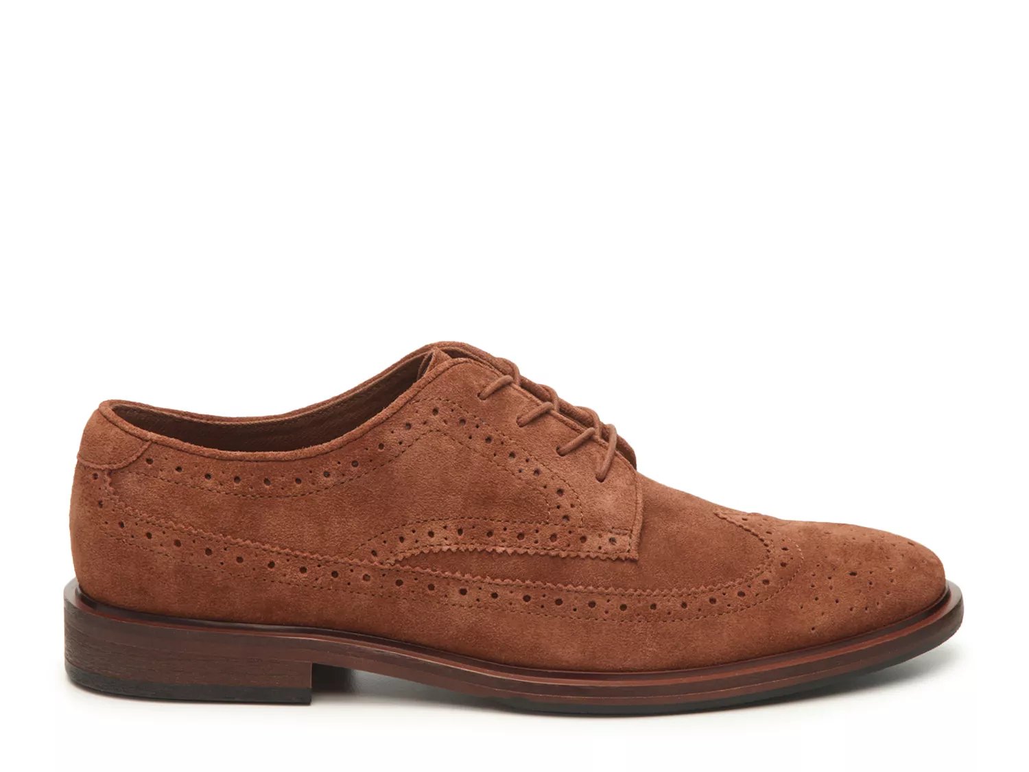 aston grey wingtip shoes