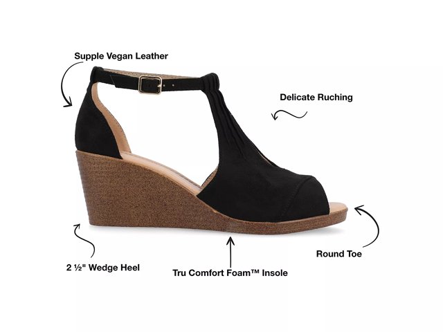 Journee Collection Kedzie Wedge Sandal