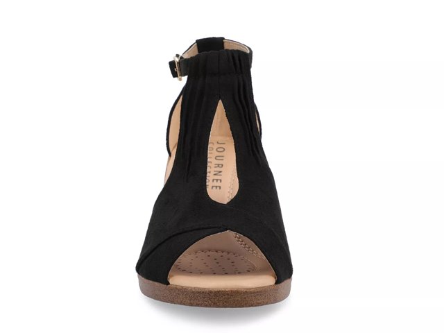 Earth curvet wedge sandal top
