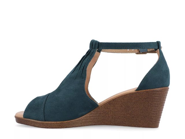 Journee Collection Kedzie Wedge Sandal - Free Shipping | DSW