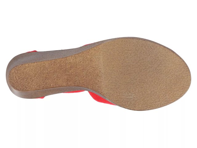 Red discount wedges dsw