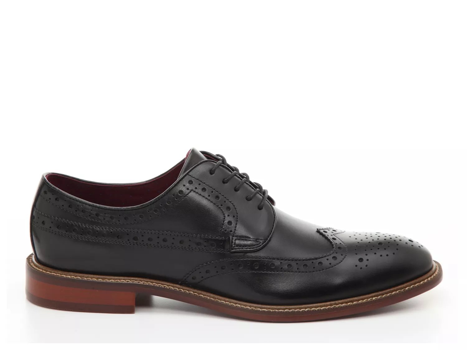 aston grey edoessa wingtip oxford