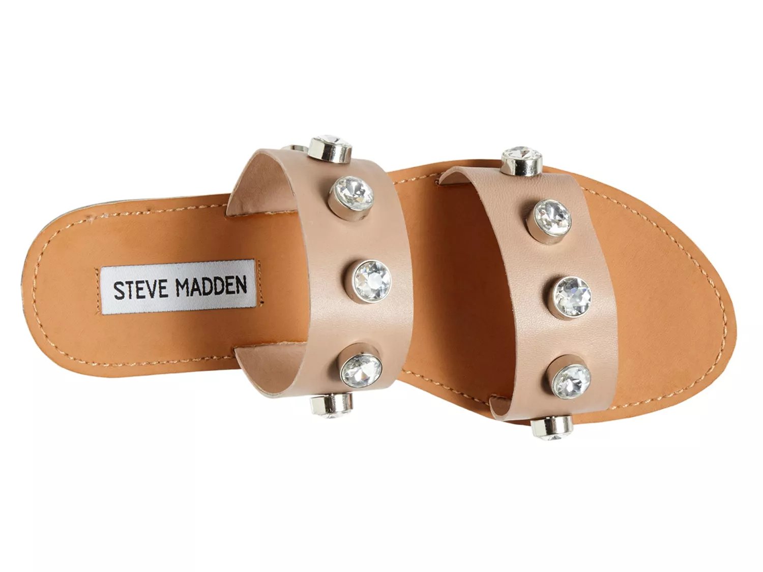 steve madden jessy embellished slide sandal