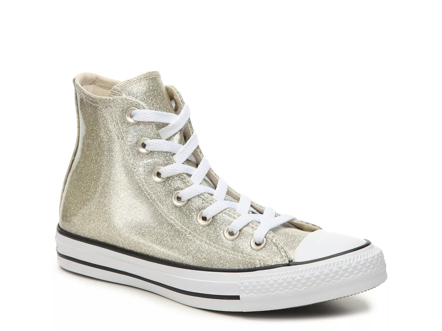 glitter high top sneakers