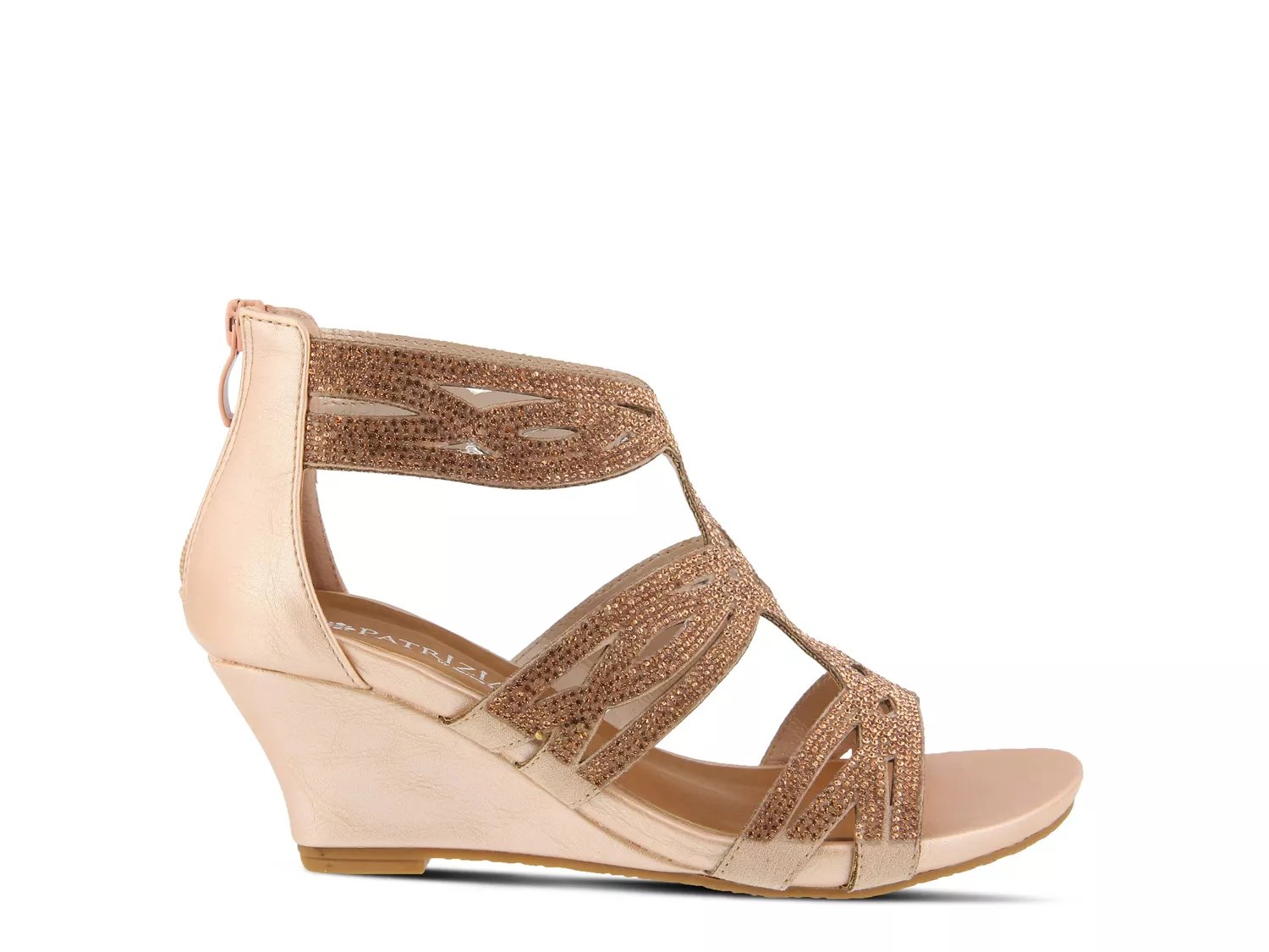 Patrizia by spring step sparkling sale wedge sandal