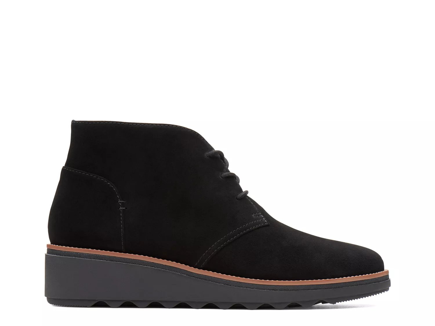 clarks sharon hop wedge bootie
