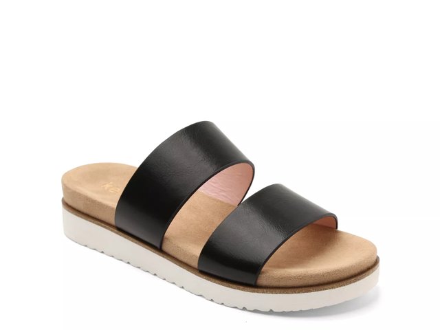 Kensie women's dominic slide sandal best sale