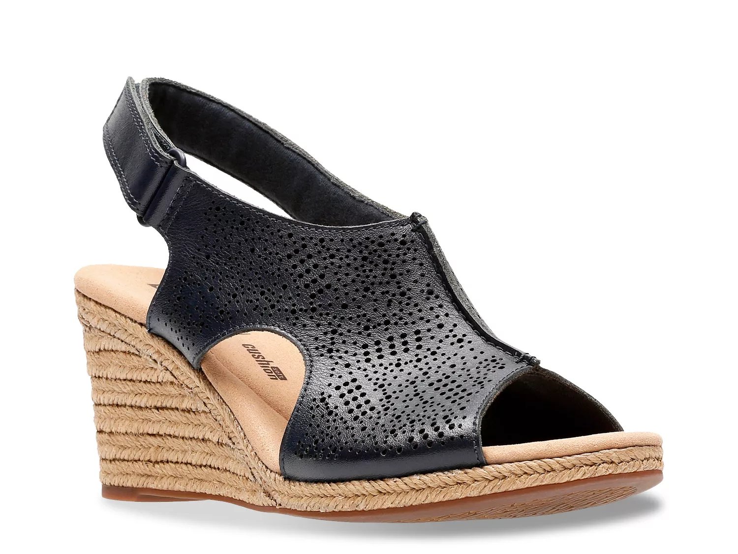 codo Santo Honestidad Clarks Lafley Rosen Espadrille Wedge Sandal - Free Shipping | DSW