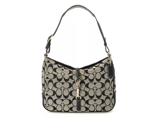Coach canvas hobo best sale bag