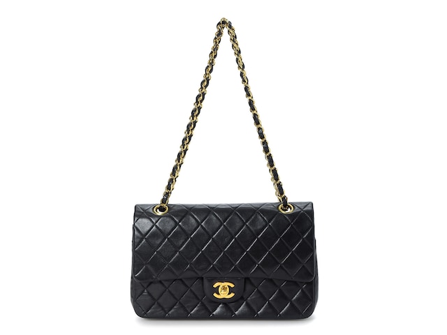 Chanel - Vintage Luxury Lambskin Medium Classic Double Flap Shoulder Bag -  Free Shipping