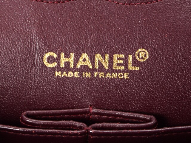 Chanel - Vintage Luxury Lambskin Medium Classic Double Flap Shoulder ...