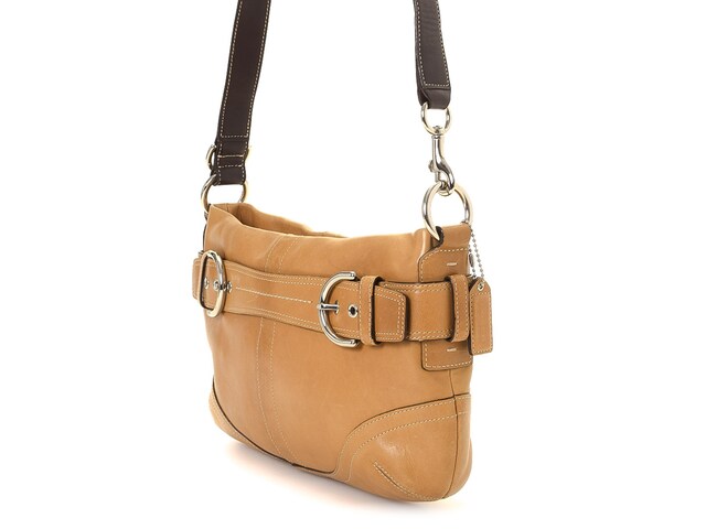 Coach - Vintage Luxury Buckle Detail Leather Crossbody Bag - Free Shipping  | DSW
