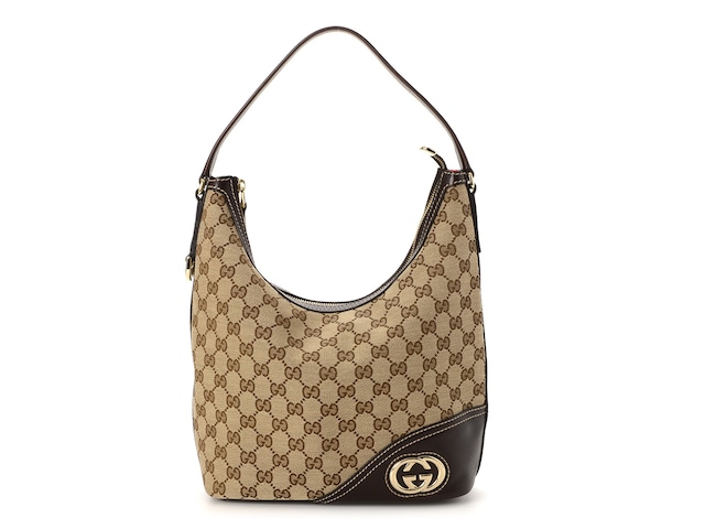 Gucci - Vintage Luxury GG Canvas New Britt Shoulder Bag - Free Shipping ...