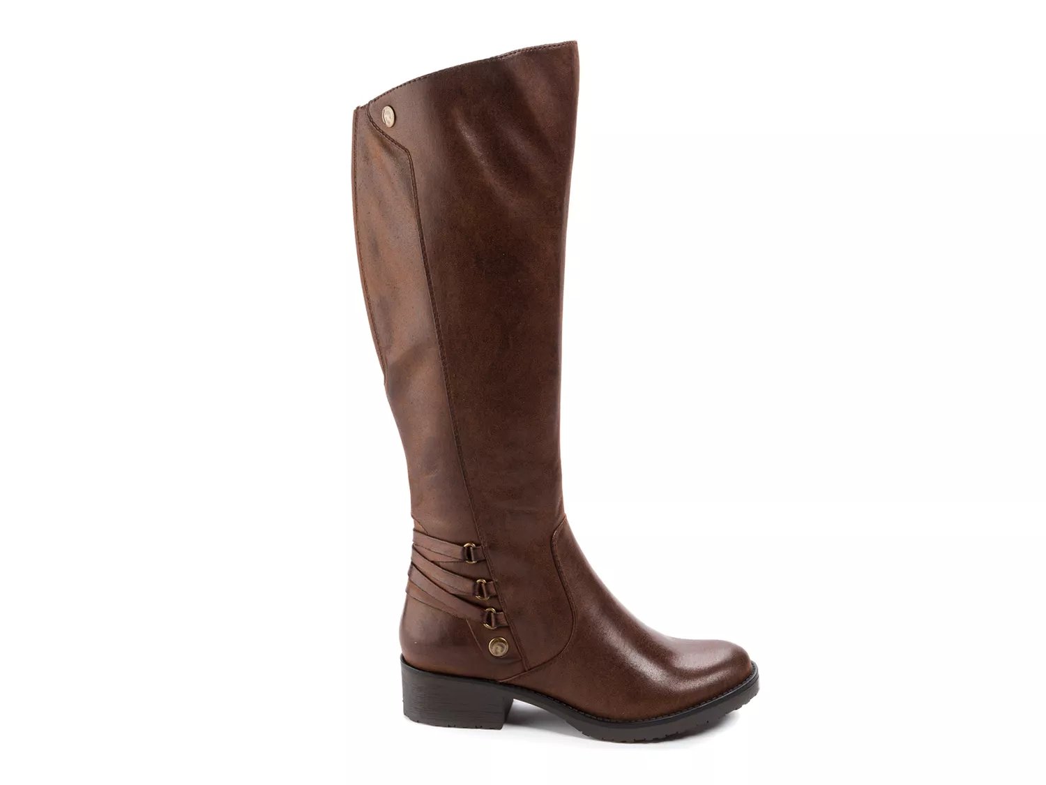 bare traps wide calf boots