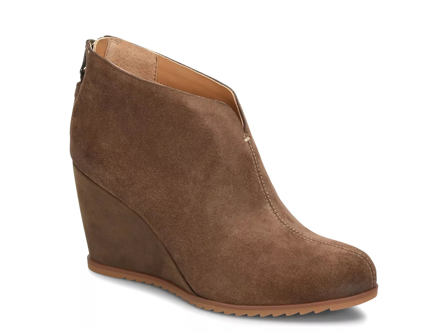 korks haldor wedge bootie