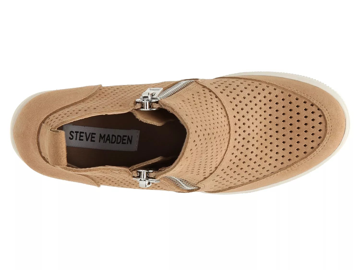 dsw steve madden wedge sneaker