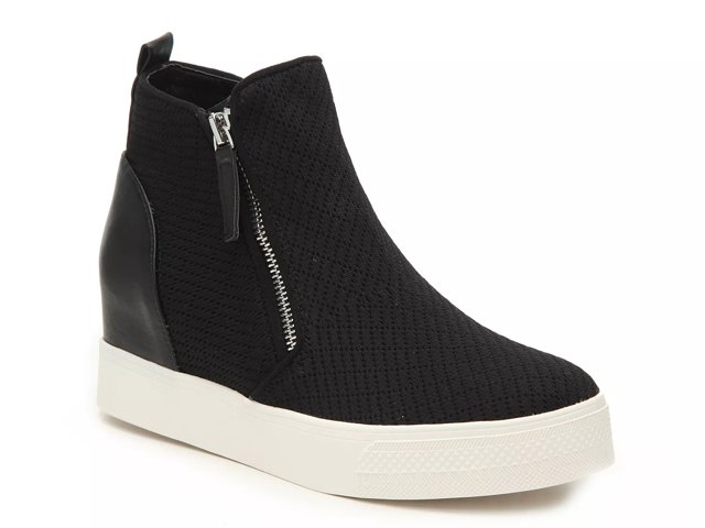Steve Madden Loxley Wedge High Top Sneaker Free Shipping DSW