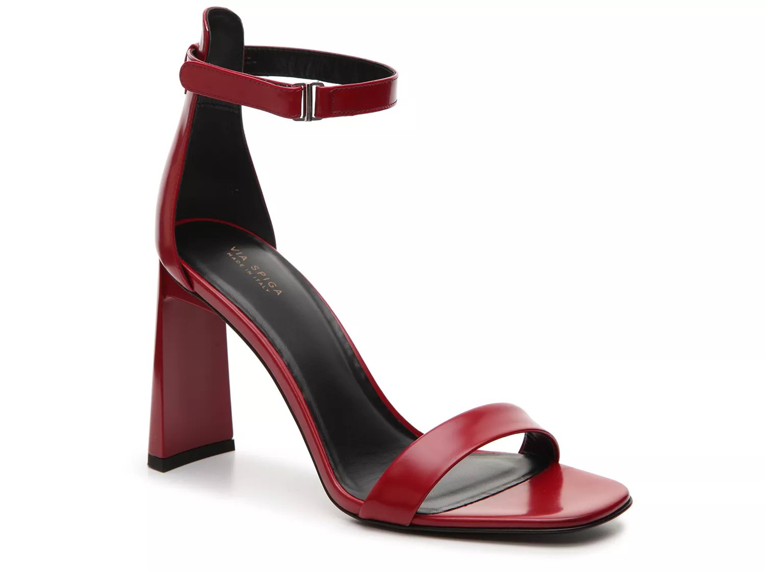 Via spiga hot sale red sandals