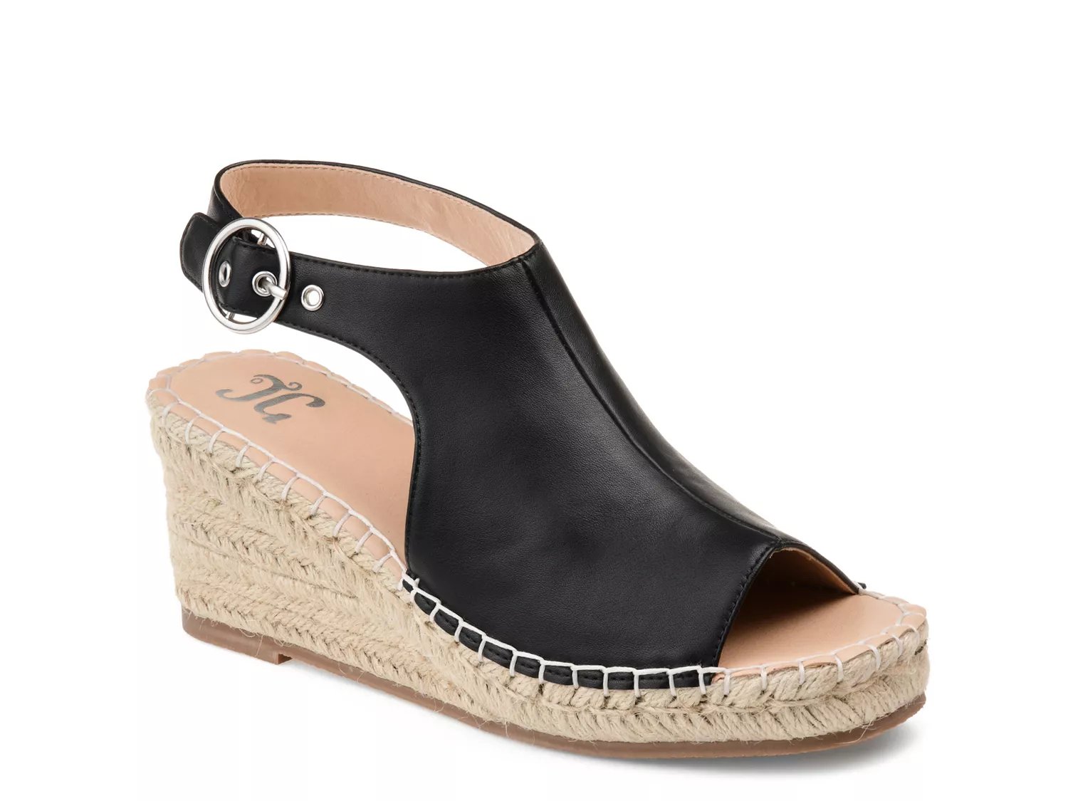 Journee Collection Crew Espadrille Wedge Sandal Free Shipping DSW