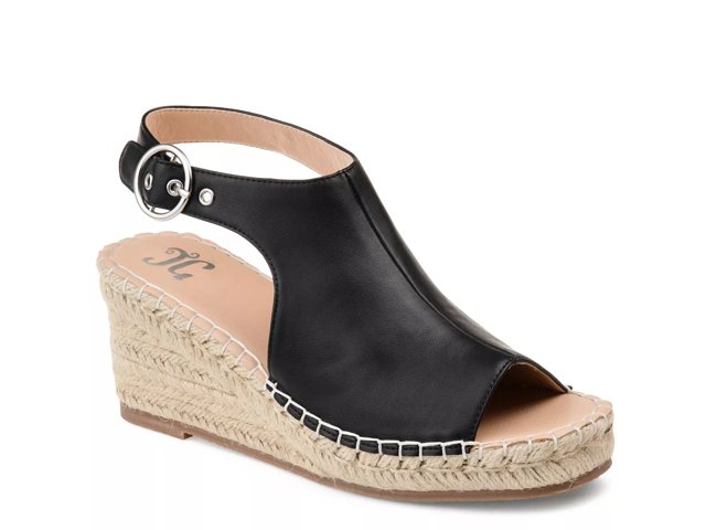 Journee collection monte espadrille wedge sandal cheap