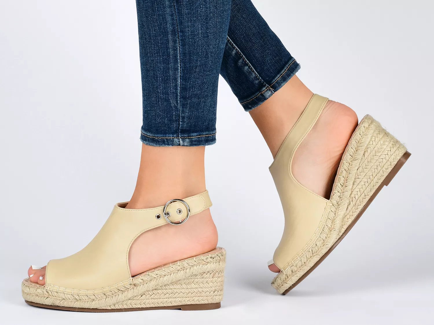 Crew Espadrille Wedge Sandal