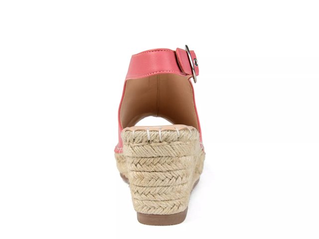 Journee collection crew espadrille wedge sandal sale
