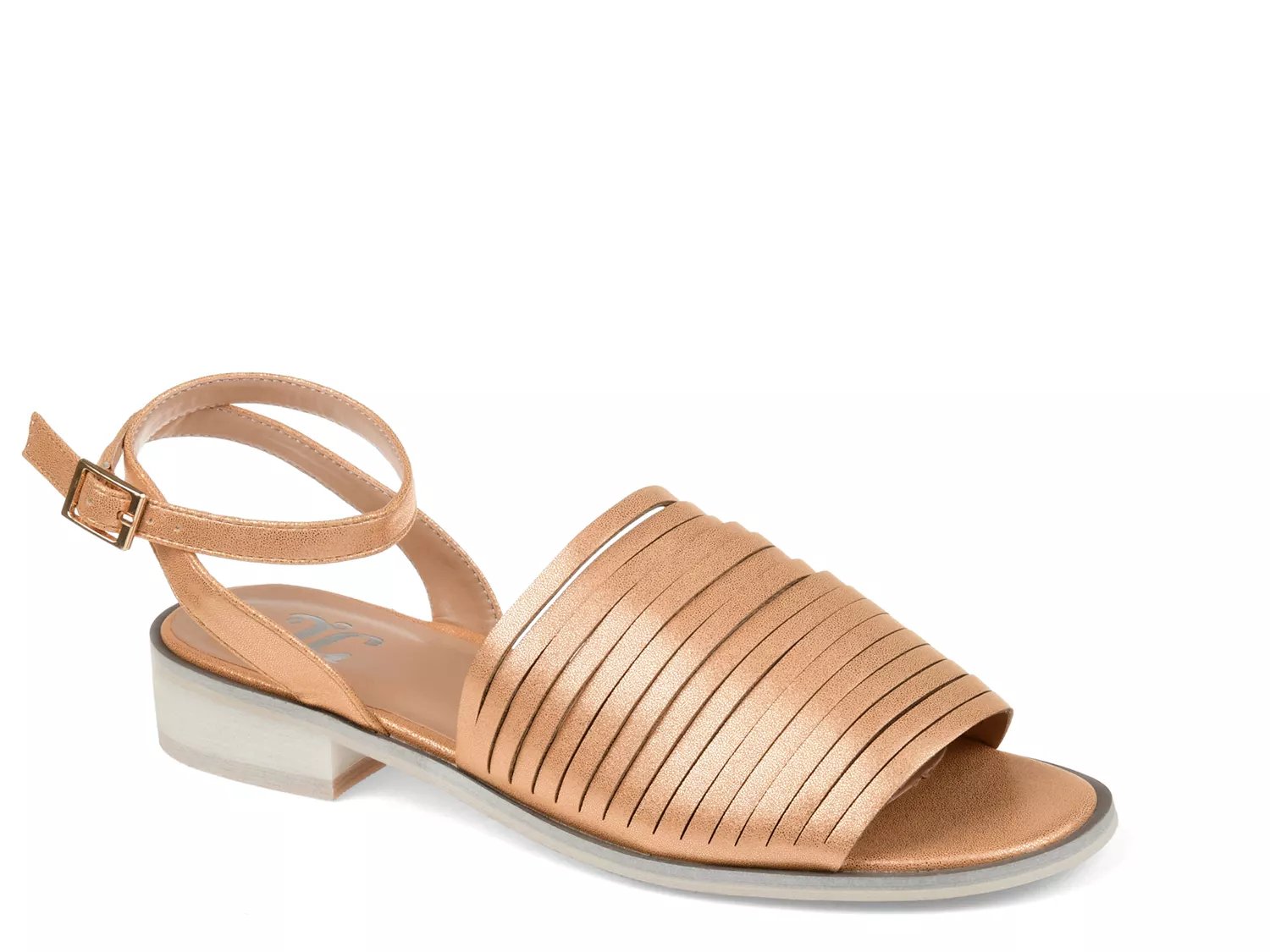 rose gold sandals dsw