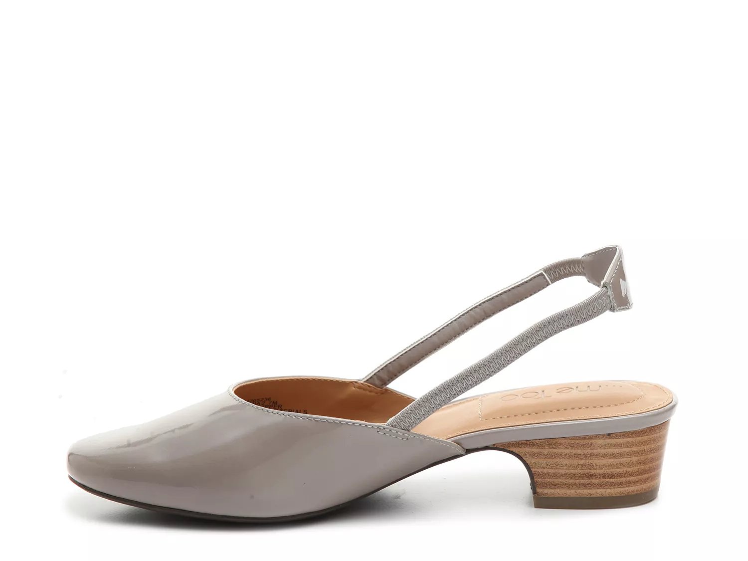 giana patent leather slingbacks by me too