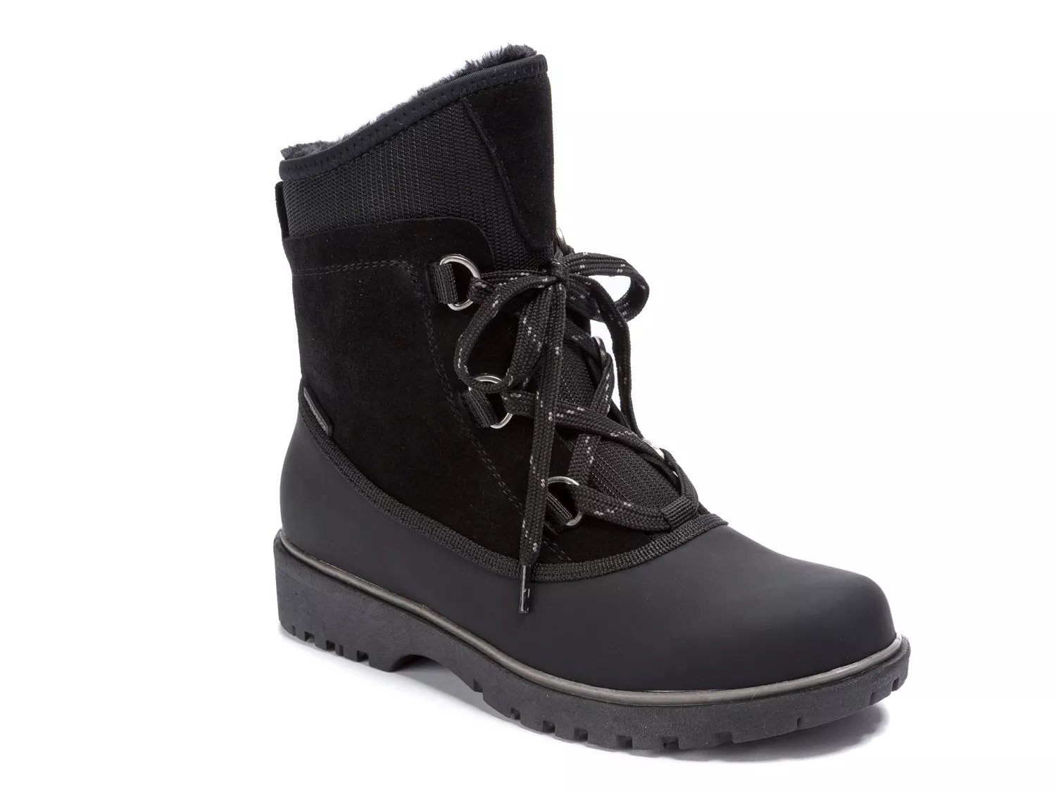 waterproof leather snow boots