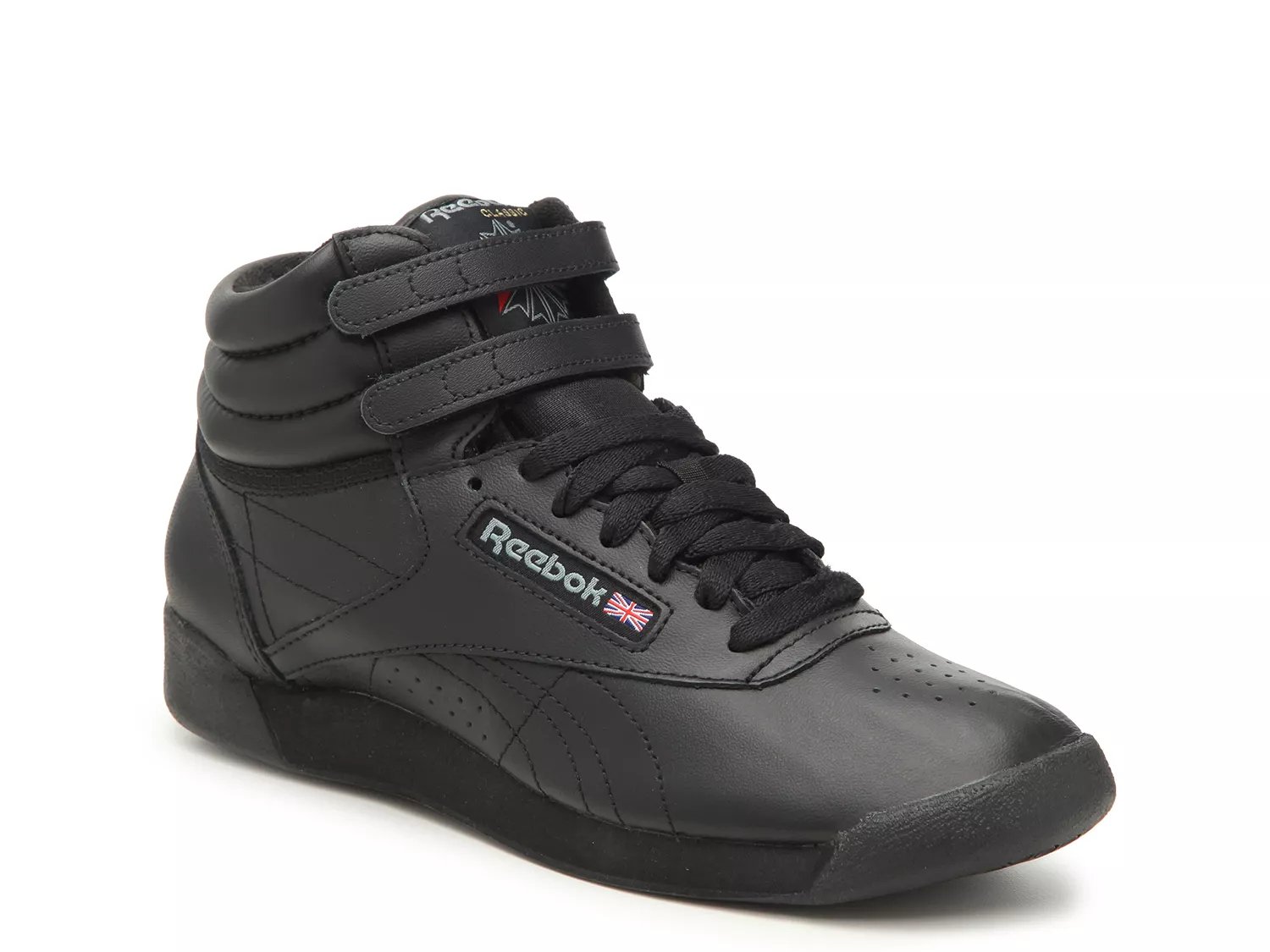 reebok freestyle hi black
