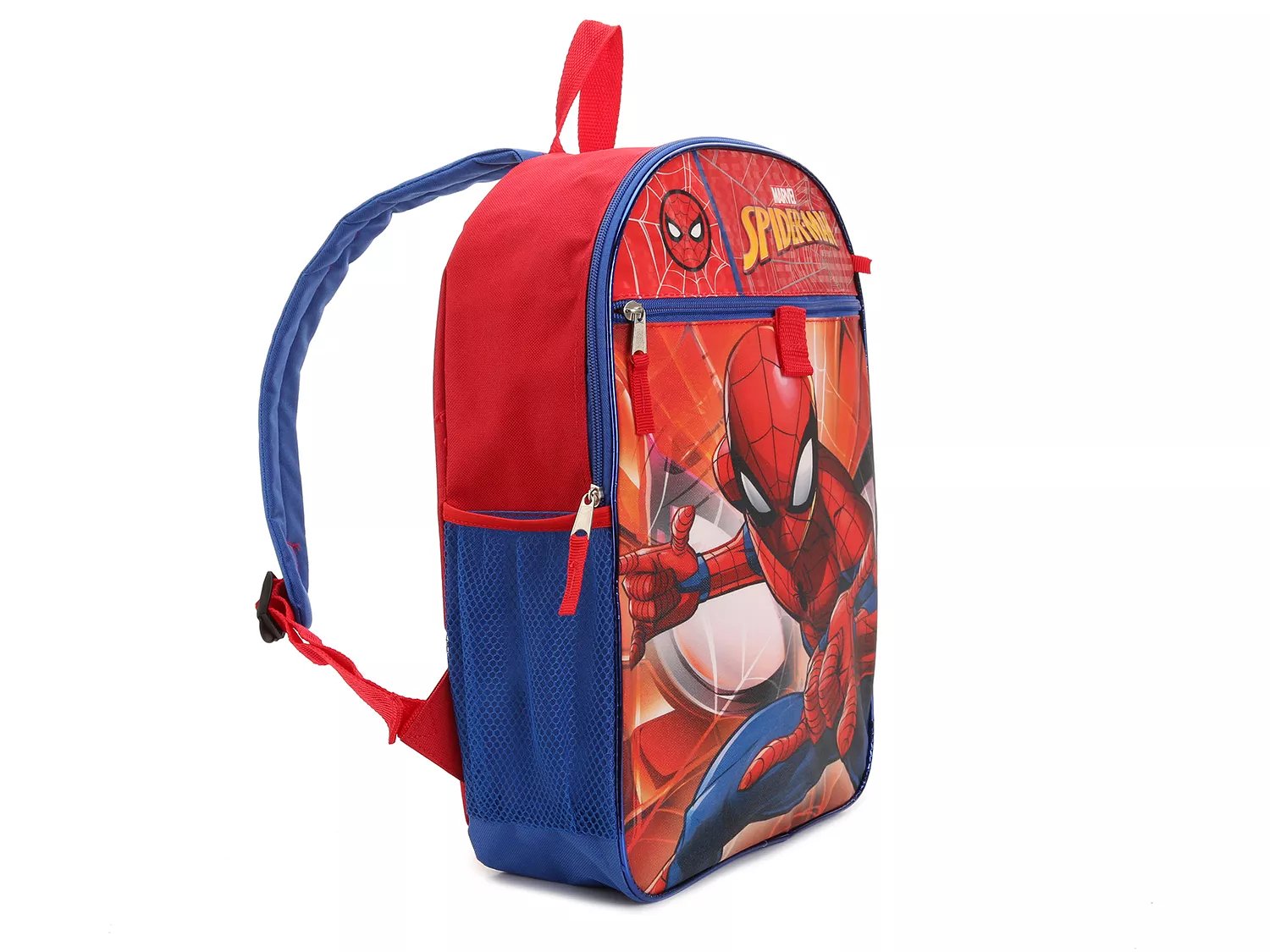 spider man 5 piece backpack