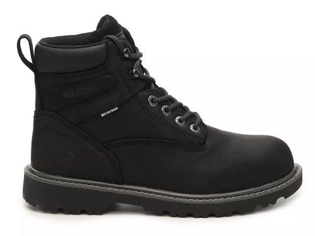 Wolverine black waterproof boots online