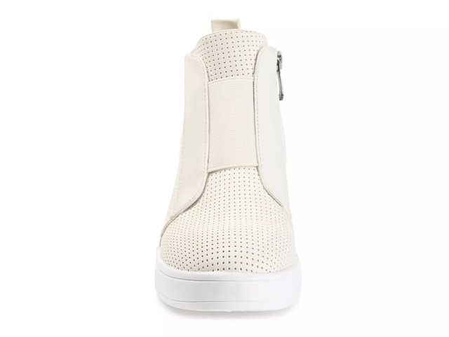 Clara wedge sneaker taupe on sale