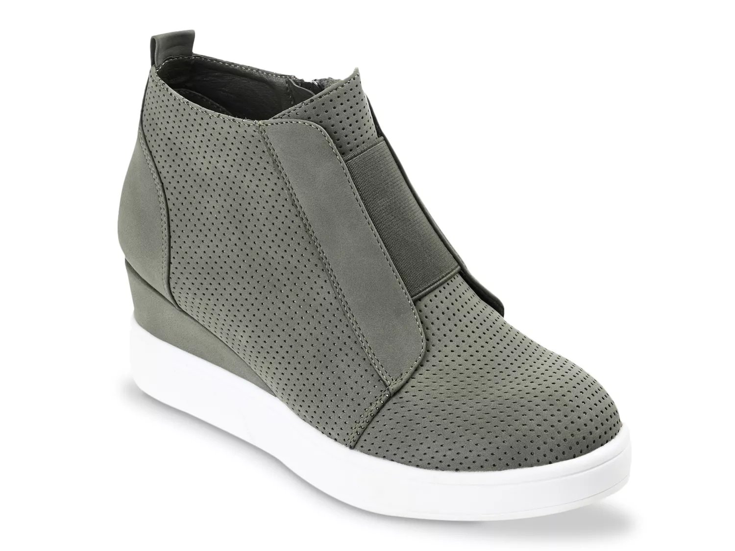 Clara wedge store sneaker black