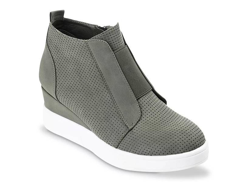 Journee Collection Clara Wedge Sneaker Free Shipping DSW