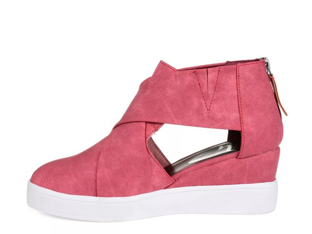 Journee seena wedge sneaker new arrivals