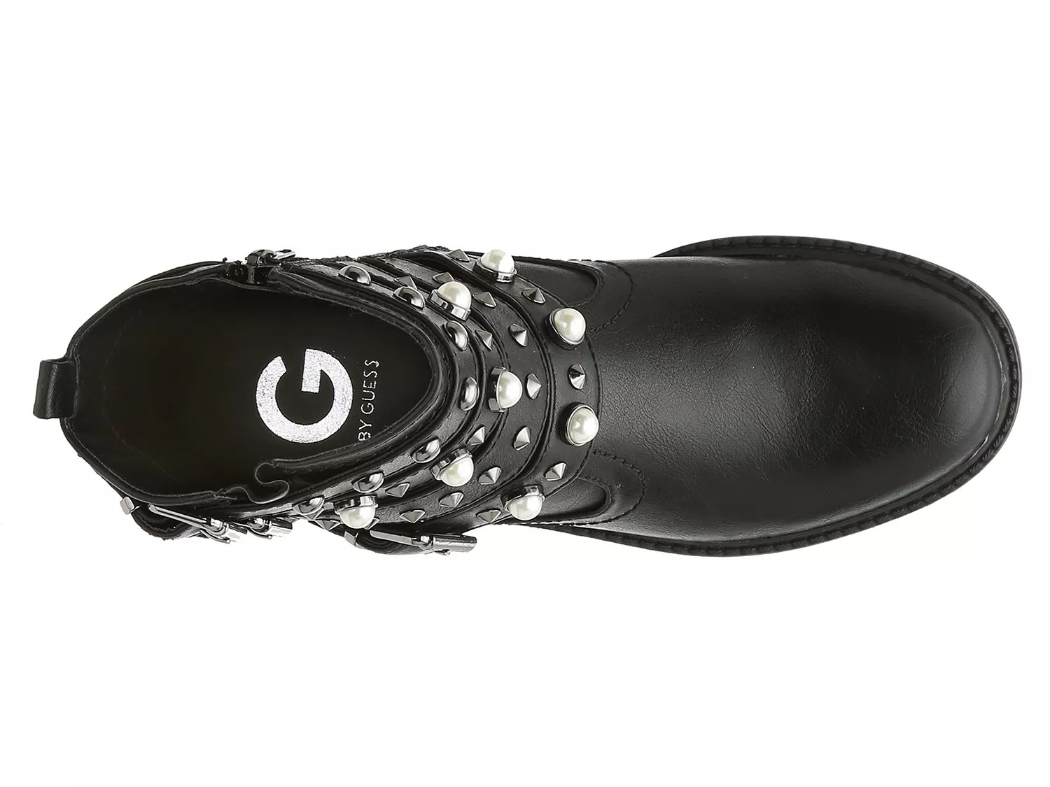 g by guess groovi motorcycle bootie