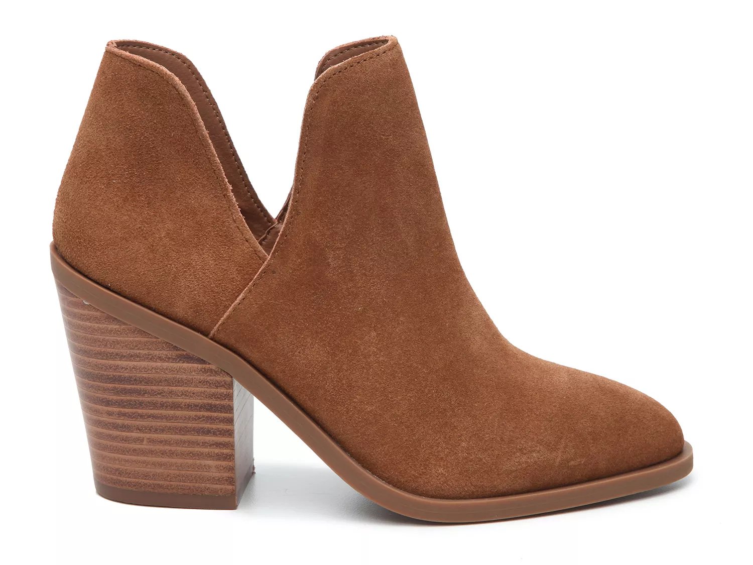 steve madden aker bootie cognac