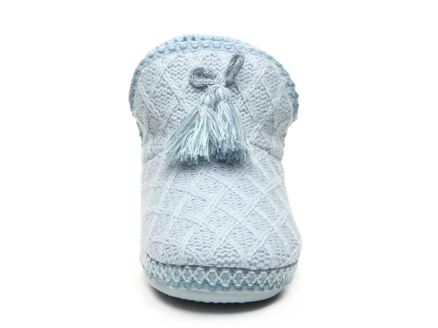 sporto micah waterproof suede knit collar bootie