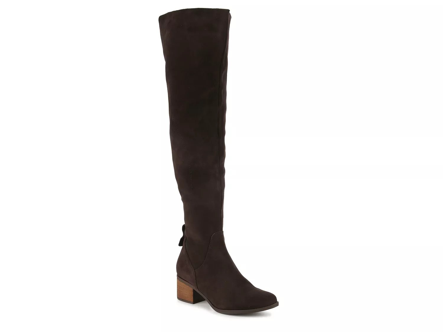 purly over the knee boot