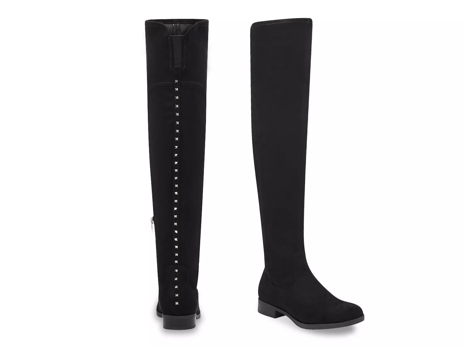 dsw leather thigh high boots